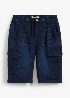 Bermuda jean en molleton, Regular