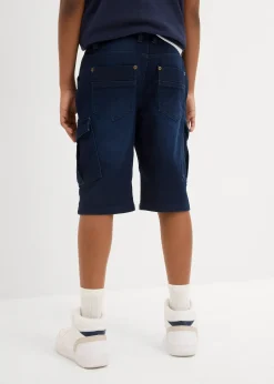 Bermuda jean en molleton, Regular