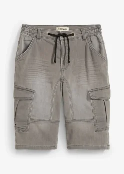 Bermuda jean en molleton, Regular