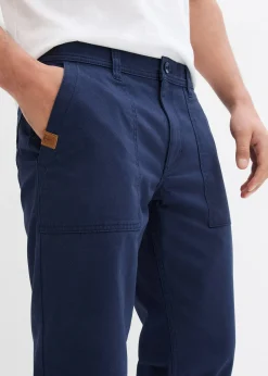 Bermuda long avec poches plaquées, Regular Fit