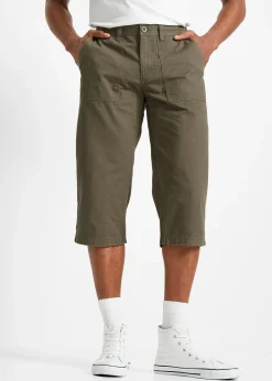 Bermuda long avec poches plaquées, Regular Fit