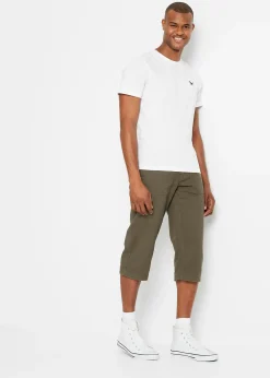 Bermuda long avec poches plaquées, Regular Fit