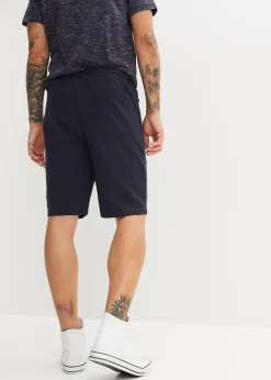 Bermuda sweat avec poches latérales zippées