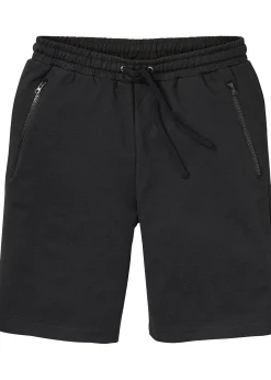 Bermuda sweat avec poches latérales zippées