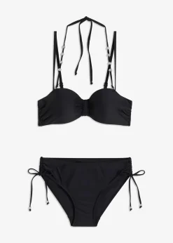 Bikini balconnet (ens. 2 pces) avec paire de bretelles dos nu supplémentaire