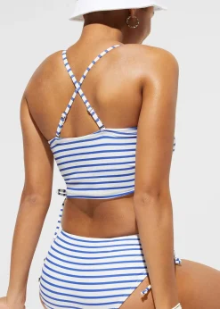 Bikini bandeau (ens. 2 pces) à bretelles amovibles