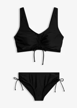 Bikini brassière (ens. 2 pces) avec liens à nouer