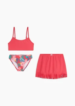 Bikini et jupe (ens. 3 pces)