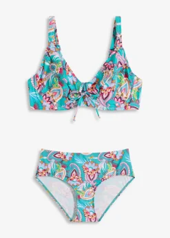 Bikini minimiseur à armatures (ens. 2 pces)