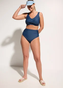 Bikini sculptant (ens. 2 pces) maintien léger, style croisé