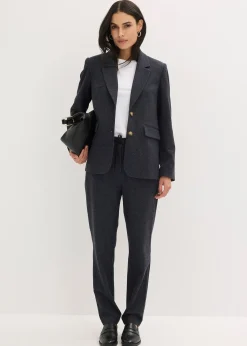 Blazer à boutonnage simple
