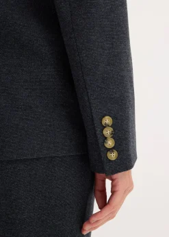 Blazer à boutonnage simple