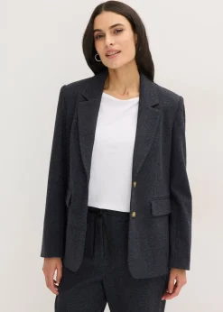 Blazer à boutonnage simple