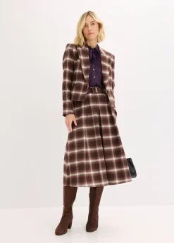Blazer à carreaux