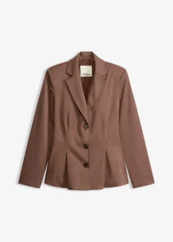 Blazer à plis couchés
