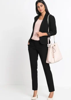 Blazer à poches passepoilées, petite stature