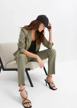 Blazer à poches passepoilées