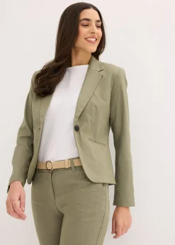 Blazer à poches passepoilées, petite stature