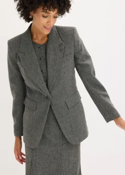 Blazer aspect tweed