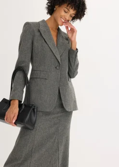 Blazer aspect tweed