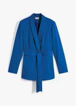 Blazer avec ceinture à nouer