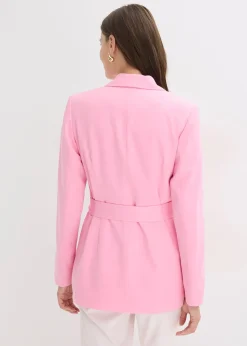Blazer avec ceinture à nouer