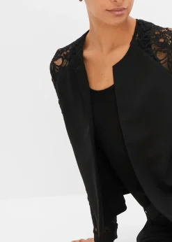 Blazer avec manches en dentelle