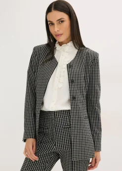Blazer en bengaline extensible