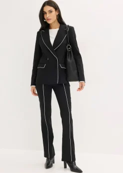 Blazer en bengaline extensible