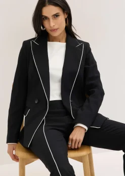 Blazer en bengaline extensible