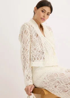 Blazer en dentelle