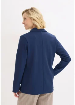 Blazer en jersey crêpe