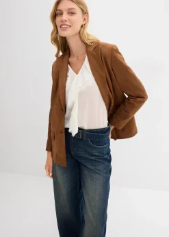 Blazer en suédine