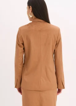 Blazer en suédine