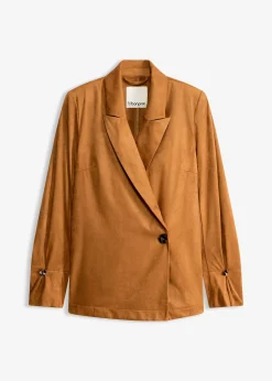 Blazer en suédine