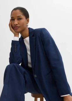 Blazer fendu au dos