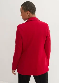 Blazer long en jersey coton