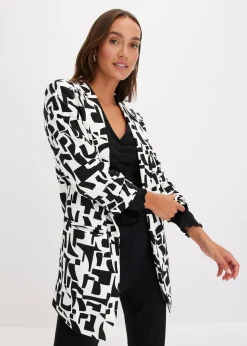 Blazer long imprimé