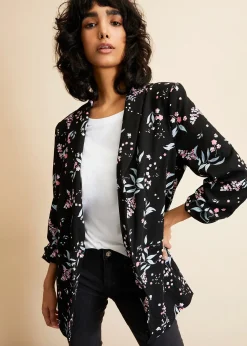 Blazer long imprimé
