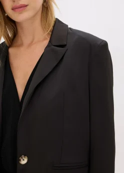 Blazer oversize en satin