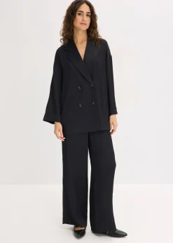 Blazer oversize et croisé