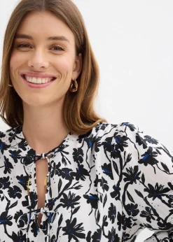 Blouse à effet froissé