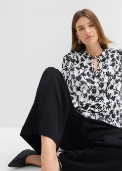 Blouse à effet froissé