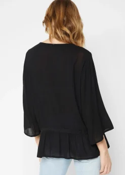 Blouse à encolure carrée