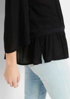 Blouse à encolure carrée