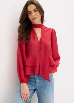 Blouse à lavallière