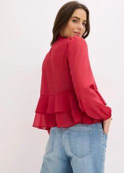 Blouse à lavallière