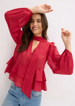 Blouse à lavallière