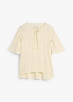 Blouse à manches papillon