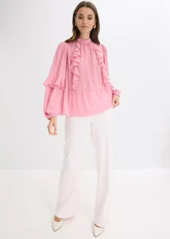 Blouse à volants